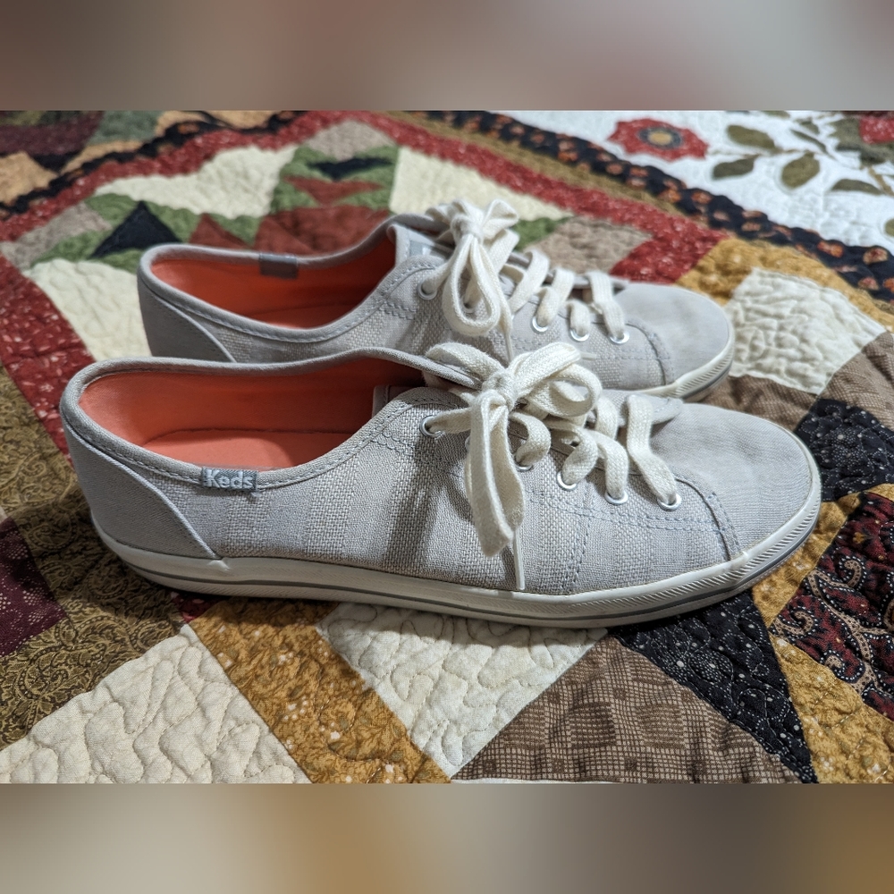 KEDS LIGHT GREY | WOMEN'S KEDS SIZE 8.5